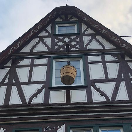 Schöne Ferienwohnung Gewölbekeller Fachwerkhaus Bacharach Exterior foto